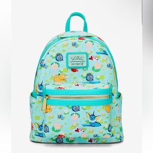 NWT Loungefly Pokémon Lilypad AOP backpack